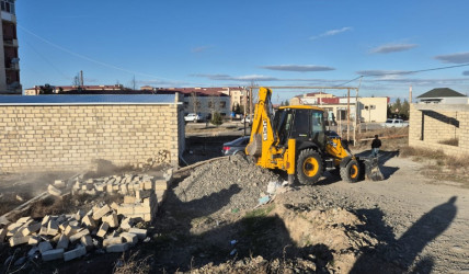 Gəncədə qeyri-qanuni tikintisi aparılan yaşayış sahələri ilə bağlı qanunamüvafiq tədbir görülüb