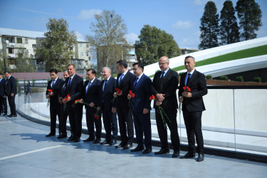Gəncə Memorial Kompleksi ziyarət olunub