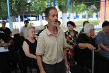 Niyazi Bayramov növbəti dəfə vətəndaşlarla görüş keçirib