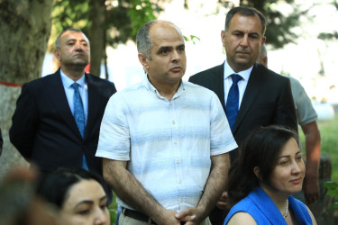 Niyazi Bayramov Aqrar Universitetdə qəbul keçirib