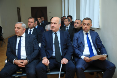 Gəncədə növbəti səyyar vətəndaş qəbulu keçirilib