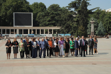 Gəncədə “Heydər Əliyev dövlətçilik idealları və müasir gənclik” mövzusunda respublika konfransı keçirilib