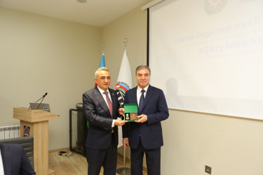 Gəncə Regional Vəkil Bürosunun yeni inzibati binasının açılış mərasimi keçirilib