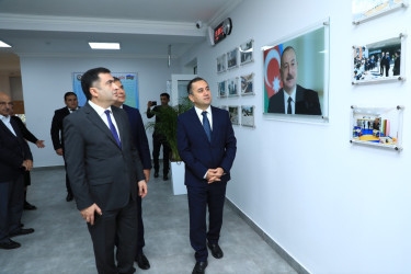 Gəncə şəhər 24 nömrəli tam orta ümumtəhsil məktəbinin əsaslı təmirdən sonra açılışı olub