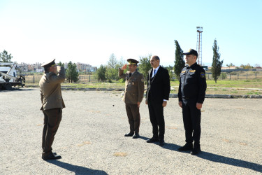 Gəncədə hərbiləşdirilməmiş mülki müdafiə qüvvələrinin xəbərdarlıq və toplanış üzrə məşqi keçirilib