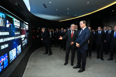 Gəncə Memorial Kompleksində mülki şəhidlərin xatirəsi yad olunub