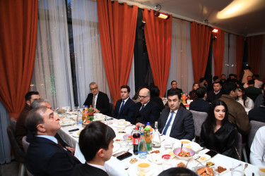 Gəncədə Azərbaycan və Türkiyəli tələbələr üçün iftar süfrəsi təşkil olunub