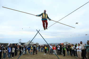 Niyazi Bayramov IV Milli Yaylaq Festivalında iştirak edib