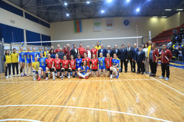 "Gəncə" Voleybol Klubu Bakının “Murov Az Terminal” komandasını qəbul edib