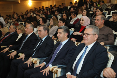 Gəncədə “Erisioni” Gürcüstan Dövlət Akademik Mahnı və Rəqs Ansamblının konsert proqramı keçirilib