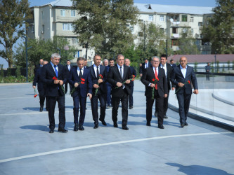 Gəncə Memorial Kompleksi ziyarət olunub