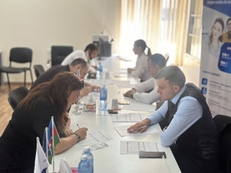 Gəncədə növbəti əmək yarmarkası keçirilib