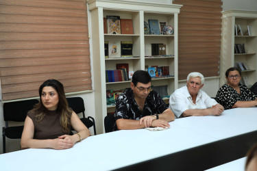 Gəncədə “Mədəniyyət və Yaradıcı Sənayelərin dəstəklənməsi” mövzusunda görüş keçirilib