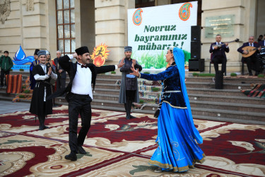 Gəncədə İlaxır çərşənbə və Novruz bayramı qeyd olunub