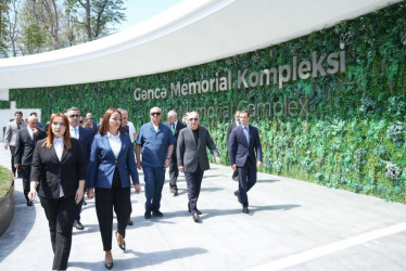 Özbəkistan Respublikasının Baş prokurorunun rəhbərlik etdiyi nümayəndə heyəti Gəncədə olub