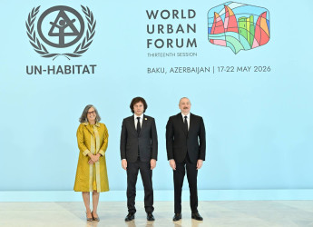 Prezident İlham Əliyev Bakıda Ümumdünya Şəhərsalma Forumunun 13-cü Sessiyasının (WUF13) açılış mərasimində iştirak edir