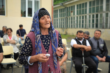 Niyazi Bayramov vətəndaşlarla növbəti dəfə görüş keçirib