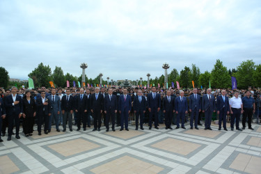 Gəncə 2025-ci il üçün MDB-nin İdman Paytaxtı titulunu təsdiqləyən sertifikatı qəbul edib