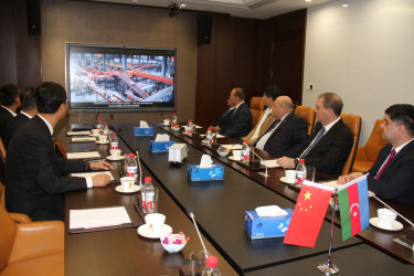 “Gəncə avtomobil zavodu” İstehsalat Birliyi Çin şirkətləri ilə əməkdaşlığı genişləndirir