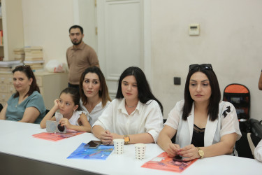 Gəncədə “Uğura doğru addımla - biznes fəaliyyəti təlimləri” layihəsi çərçivəsində təlim keçirilib