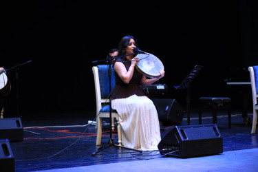 Gəncədə Xalq artisti Mənsum İbrahimovun 65 illik yubileyi münasibətilə yaradıcılıq gecəsi keçirilib