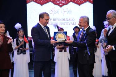 Gəncədə XV “İpək Yolu” Beynəlxalq Musiqi Festivalının bağlanış mərasimi keçirilib