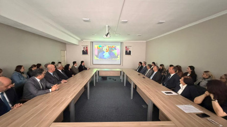 Gəncədə akademik Zərifə xanım Əliyevanın 103 illiyinə həsr olunmuş dəyirmi masa keçirilib