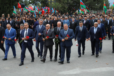 Gəncədə Anım Günü ilə əlaqədar olaraq ümumşəhər tədbiri keçirilib