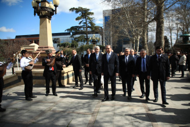 Gəncədə İlaxır çərşənbə və Novruz bayramı qeyd olunub