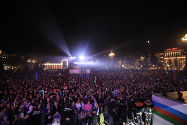 Gəncədə 8 Noyabr – Zəfər Gününə həsr olunmuş möhtəşəm konsert proqramı keçirilib