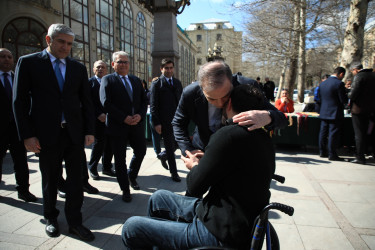 Gəncədə İlaxır çərşənbə və Novruz bayramı qeyd olunub