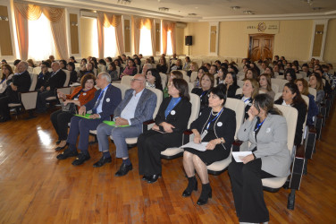 Gəncədə “Qərb regionunun sənaye tullantıları və ətraf mühit” mövzusunda Respublika elmi konfransı keçirilib