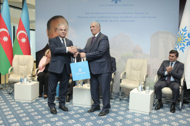 Gəncədə “Heydər Əliyev məktəbi” layihəsinin üçüncü mərhələsinin açılış mərasimi keçirilib