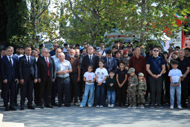 Gəncədə 27 Sentyabr – Anım Günü ilə bağlı ümumşəhər tədbiri keçirilib