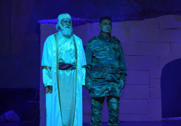 Gəncə Dövlət Milli Dram Teatrında yeni səhnə əsərinin premyerası gerçəkləşib