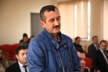 Niyazi Bayramov 14 nömrəli tam orta məktəbdə səyyar görüş keçirib