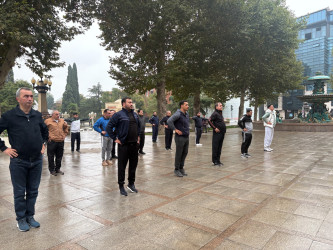 Niyazi Bayramov "Səhər İdmanı" layihəsinə qatılıb