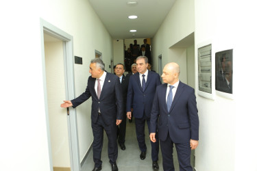 Gəncə Regional Vəkil Bürosunun yeni inzibati binasının açılış mərasimi keçirilib