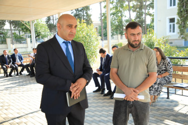 Gəncə Şəhər İcra Hakimiyyətinin başçısı Niyazi Bayramov növbəti dəfə vətəndaşlarla görüşüb