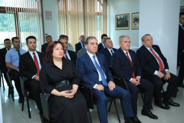 Gəncədə 15 İyul – Demokratiya və Milli Birlik Günü münasibətilə “İradə Bizim Zəfər Bizim" mövzusunda anım tədbiri keçirilib