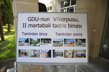 Gəncədə fəaliyyət göstərən universitetlərdə “Bilik günü” keçirilib