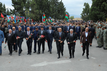 Gəncədə Anım Günü ilə əlaqədar olaraq ümumşəhər tədbiri keçirilib