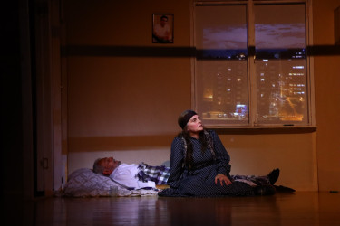 Gəncə Dövlət Milli Dram Teatrında “Zəhri-Mar” tamaşasının premyerası keçirilib