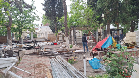 Gəncədə qanunsuz tikintilərə qarşı monitorinqlər davam edir