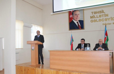 “Gəncənin mədəni irsini tanıyaq” mövzusunda maarifləndirici  tədbir keçirilib