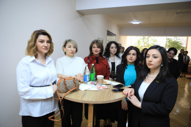 YAP Gəncə şəhər təşkilatında 8 Mart – Beynəlxalq Qadınlar Gününə həsr olunmuş tədbir keçirilib