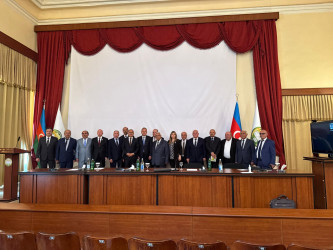 Gəncədə “Ulu Öndər Heydər Əliyev müasir Azərbaycan Respublikasının, Konstitusiyasının və suverenliyinin banisidir” mövzusunda konfrans keçirilib