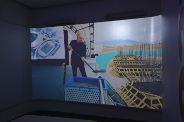 Gəncə Memorial Kompleksində mülki şəhidlərin xatirəsi yad olunub