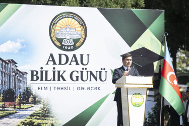 ADAU-da 15 Sentyabr - Bilik Günü qeyd olunub