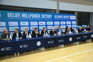 Gəncə İdman Sarayında “Olimpiya Ümidləri” beynəlxalq karate turniri keçirilib